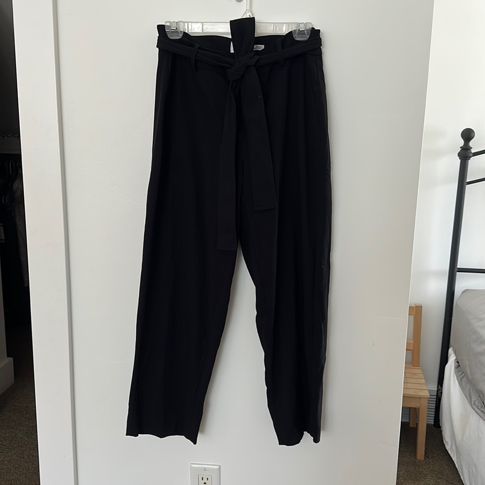 Black Wide Leg Dress Pants